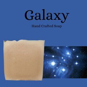 3 Galaxy Hand Crafted Soap Bars
